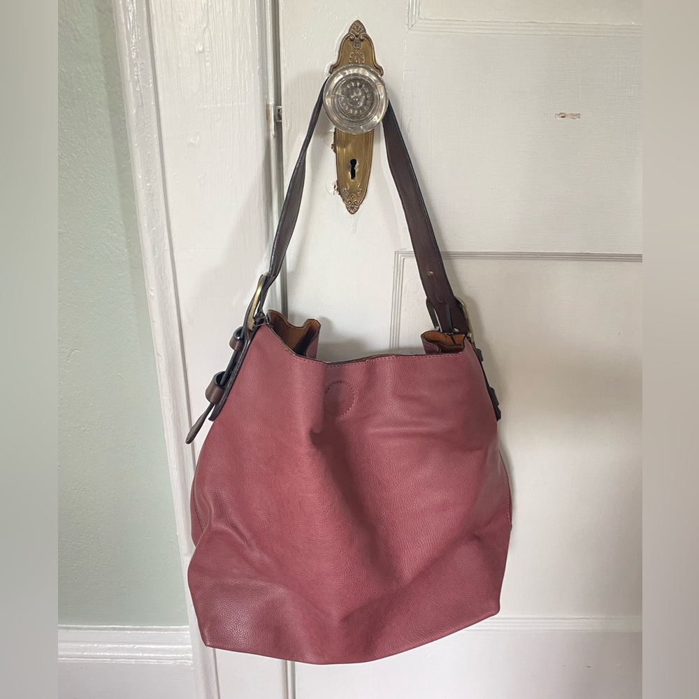 Red Leather Purse